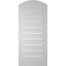 Ekena Millwork Arch Top Surface Mount PVC Gable Vent: Non-Functional, w/2"W x 1-1/2"P Brickmould Frame, 14"W x 30"H GVPAR14X3002SN - alternate 4